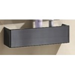 TORA Glass Shelf with Black Color Glass GSB500 / TR-BA-GS-09070-BK   